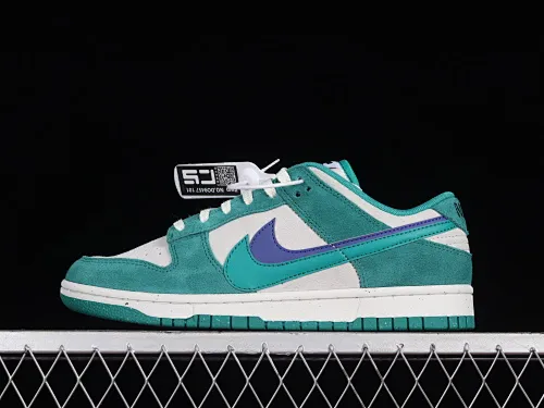 All categories Nk SB Dunk series Nk SB Dunk Low low-top sneakers Nk SB Dunk Low "85" gray green double hook SB low-top sports and leisure sneakers DO9457-101